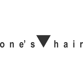 美容室one's hairロゴ画像