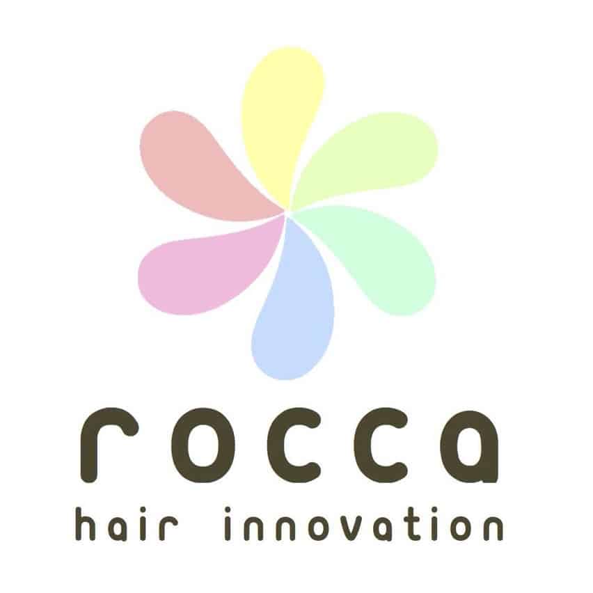 美容室rocca hair innovationロゴ画像